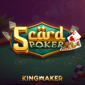 5 Card Poker cards game on phlove app apk
